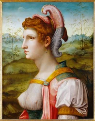 Sibila, segundo quartel do séc. XVI, c.1525-50 (pintura sobre madeira)