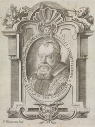 Galileu Galilei (1564-1642), c.1656 (gravura)