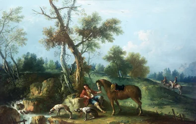 O Descanso do Caçador, século XVIII