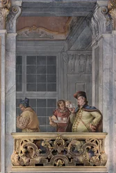 O Salão de Entrada ou Foyer (fresco)