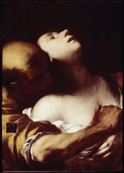 O Martírio de Santa Agnes (óleo sobre tela