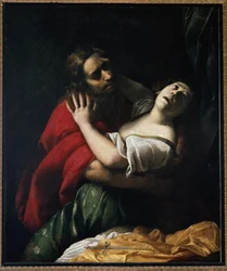 A violação de Lucrezia (óleo sobre tela