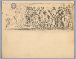 Estude para um mural ou painel