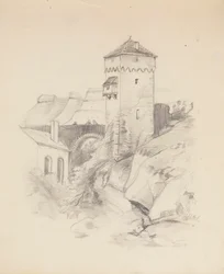 Torre em uma vila