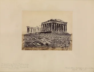 Atenas - O Pártenon, vista geral do noroeste
