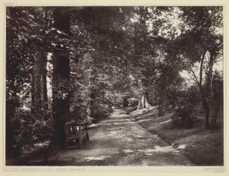 Leamington, nos Jardins Jephson