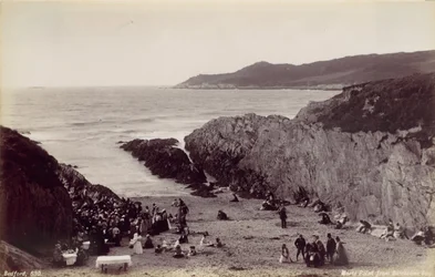Ponto da Morte de Barricane Bay, década de 1870.