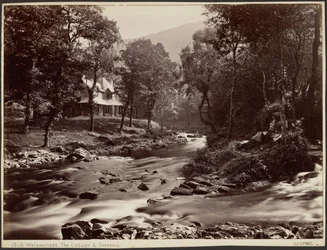 Watersmeet, a casa de campo e os ribeiros