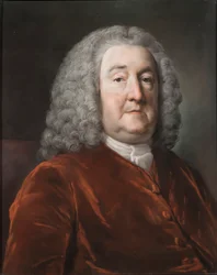 Retrato de Sir Edward Hulse, 1º Baronete, 1757 (pastel sobre papel)