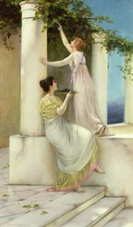 Um idílio de outono, 1892