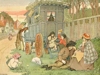 A Caravana Cigana, de "O Livro das Lojas