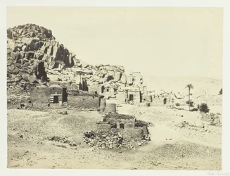 Antiguidades em Biggeh, Opposite Philæ, 1857.