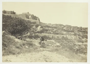 Belém, com a Igreja da Natividade, 1857.