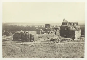 Vista distante de Damasco, 1857.