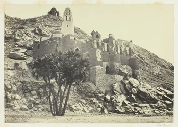 Doum Palm e Mesquita Arruinada, Philæ
