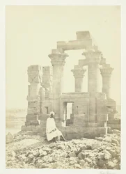 De manhã cedo em Wady Kardassy, Núbia, 1857.