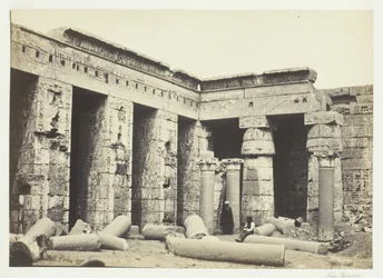 Tribunal Interior de Medinet Habbo, Tebas, 1857.