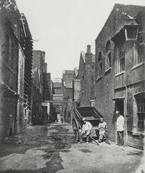 Lower Fore Street, Lambeth, cerca de 1860