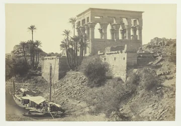 Cama do Faraó, Ilha de Philæ, 1857.