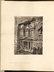 Esplêndido templo de pedra, "El Khusne", Petra, Edom
