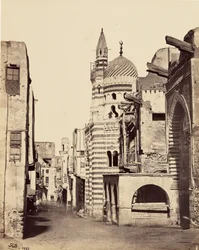 Vista de rua no Cairo