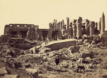 Templo de El-Karnak, do sudeste