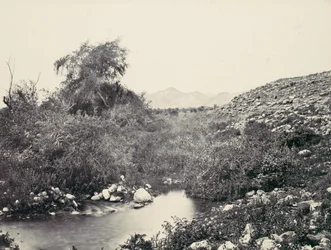 A Fonte de Jerico e Provável Local da Cidade, c. 1857.
