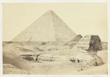 O Sphynx e a Grande Pirâmide, Geezeh