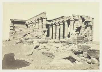 O Templo de Maharaka, Núbia,