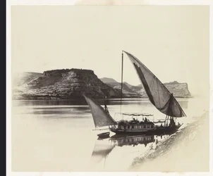 Ferry junto a Qasr Ibrim