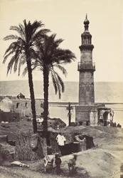 Vista em Girgeh, 1857.