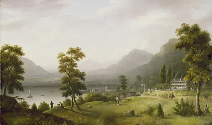 Carters Tavern na cabeça do lago George, 1817-18