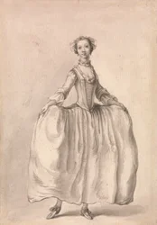 Figura Permanente de uma Senhora