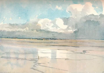 O estuário do Dee, c1877-1906, 1906