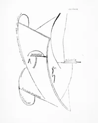 Poemes et Dessins de la Fille nee sans Mere, n.º 19, publicado por Imprimeries Reunies, Lausanne