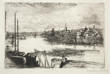 Alcance de Battersea, 1843.