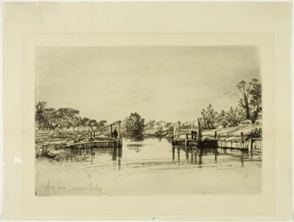 Egham Lock