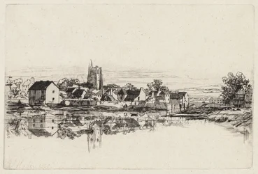 Cidade de Kidwelly, 1859.