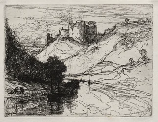 Castelo de Kilgaren, 1864.