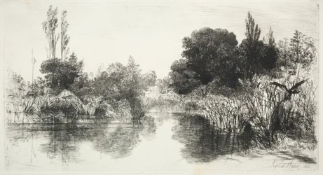 Share Mill Pond, 1860.