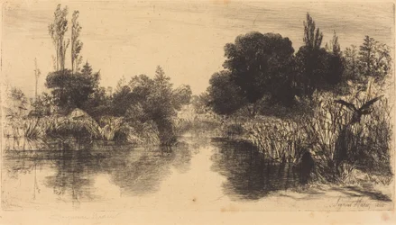 Shere Mill Pond (The Larger Plate)