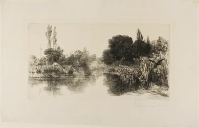 Shere Mill Pond, No. II (placa grande)