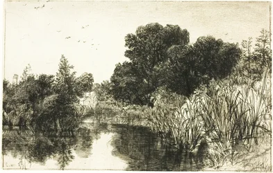 Shere Mill Pond, No. II (placa grande)
