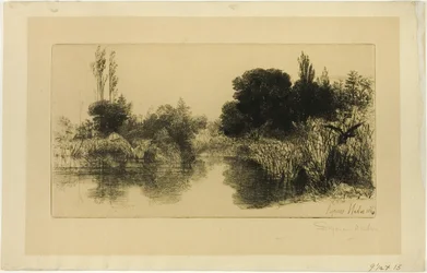 Shere Mill Pond, No. II (placa grande)