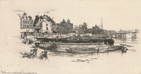 A casa de Whistler na antiga Chelsea