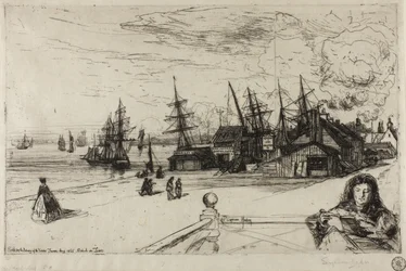 Taberna do iate, Erith, 1865