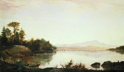 Moat Mountain, New Hampshire (óleo sobre tela)