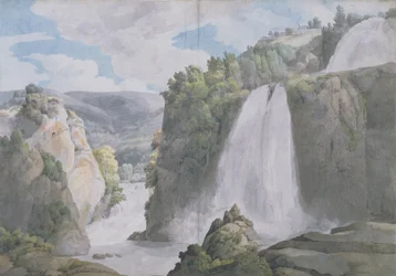 Cascatas em Tivoli, 1781