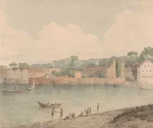 Escadas de Vauxhall, de Millbank, 5 de julho de 1797