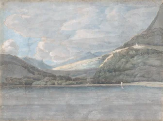 Vista do Lago Como, 27 de agosto de 1781.